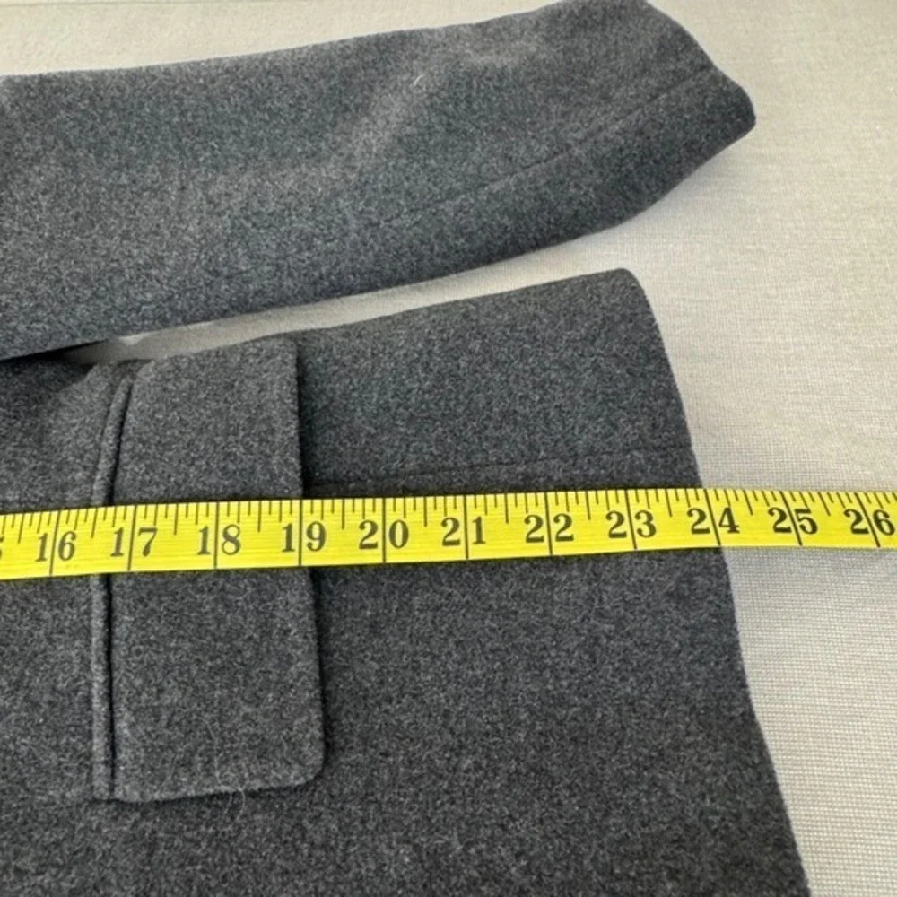 Vintage Casual Corner Wool/Cashmere Blazer Medium Gray‎